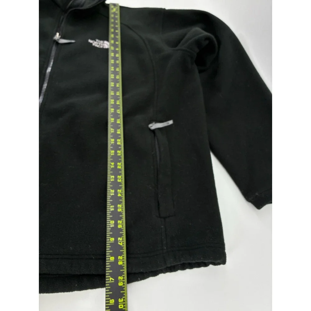 The North Face Mens XL Black Full Zip Fleece Jacket Mock Neck AL929747